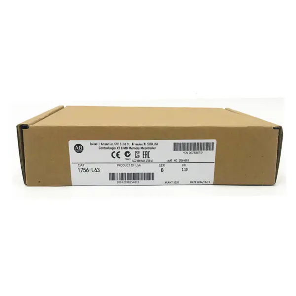 Prezzo economico Allen Bradley 1756 L63 AB Controllogix 5563 CPU PLC Processor 1756-L63 Automazione industriale