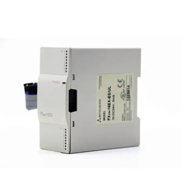 Controllore di macchina Mitsubishi FX PLC FX2 Blocco di estensione del modulo di ingresso FX2N-16EX-ES/UL