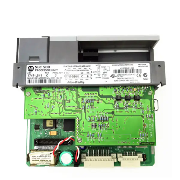 Allen Bradley SLC 500 Gsm Control PLC 5 Controllori Unità processore di memoria 1747-L541