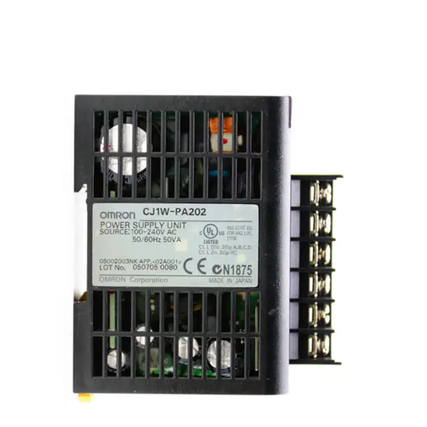 Tipi di PLC Omron Unità di alimentazione Aiwell Giappone CJ1W PA202 basso CJ1W-PA202 pacchetto industriale Ect JP