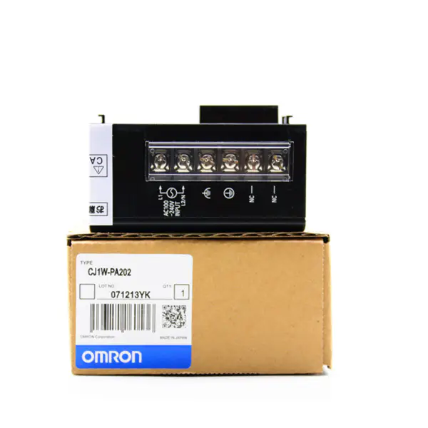 Tipi di PLC Omron Unità di alimentazione Aiwell Giappone CJ1W PA202 basso CJ1W-PA202 pacchetto industriale Ect JP