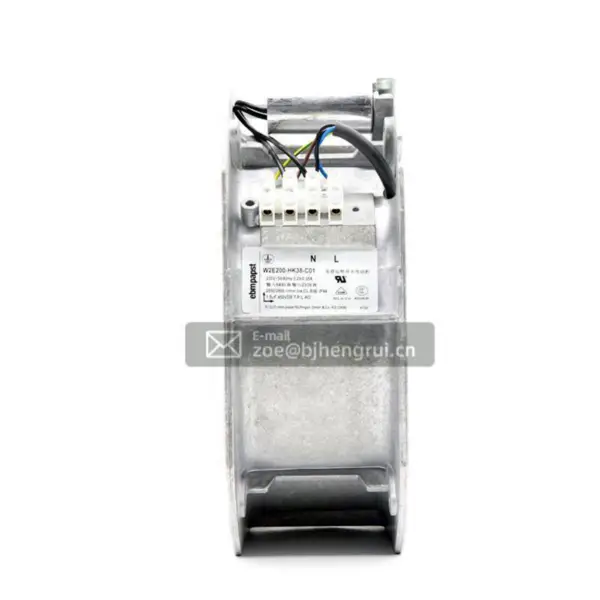 ebmpapst W2E200-HK38-C01 80W 0,29A AC 225*80 mm 230V Ventola a flusso assiale per inverter fotovoltaico