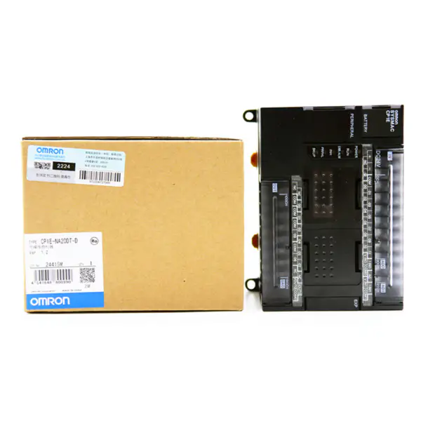 Controllore di macchina di automazione Omron PLC CP1E N20 Modulo CPU CP1E-NA20DT-D