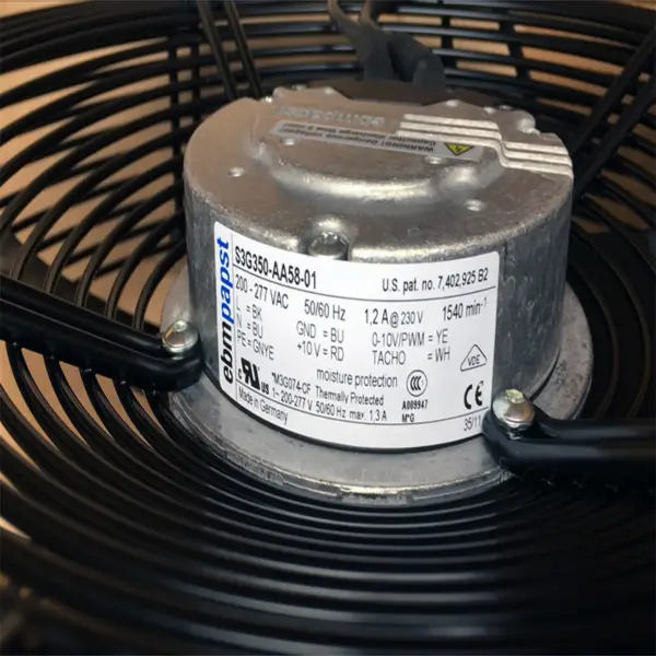 ebmpapst S3G350-AA58-01 230V 1,2A a rotore esterno ventilatore impermeabile IP44