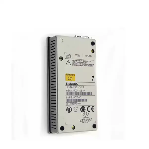 Pannello Siemens SIMATIC OP3 6AV3503-1DB10