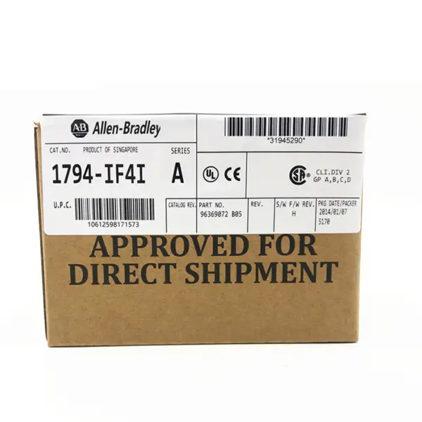 Modulo analogico a 4 ingressi isolati del PLC Flex I/O 1794 Allen-Bradley 1794-IF4I