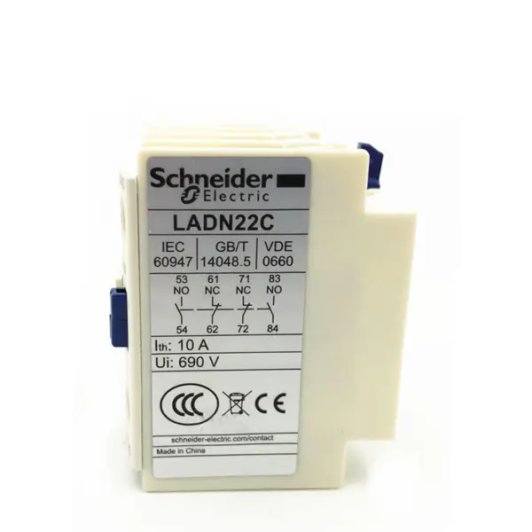 TeSys Serie LADN Blocco contatti ausiliari LADN22C per Schneider