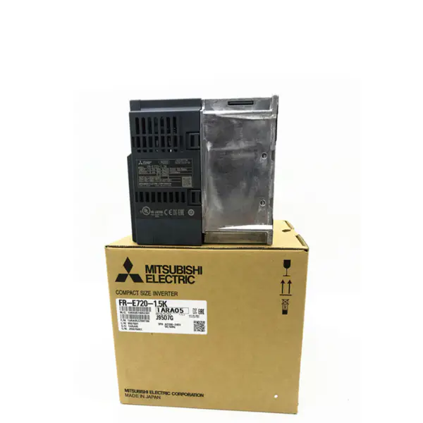 1,5 KW Mitsubishi 3 fasi AC a DC Power Frequency Inverter Serie 1.5KW FR-E720-1.5K Manuale Guangzhou