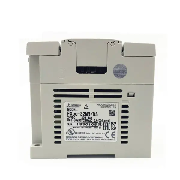 Mitsubishi PLC FX3U-32 Serie FX3U FX3U32M CPU Base FX3U-32MR/DS