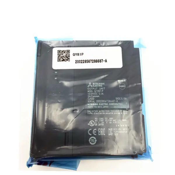 PLC Mitsubishi Melsec serie Q Unità di uscita a transistor a 32 punti QY81P