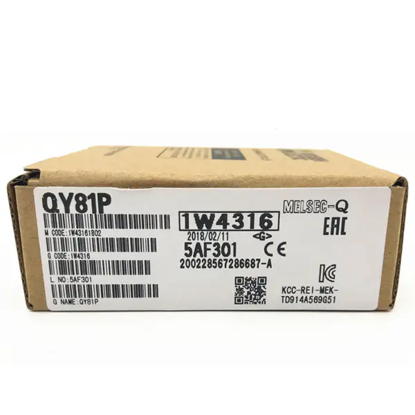 PLC Mitsubishi Melsec serie Q Unità di uscita a transistor a 32 punti QY81P