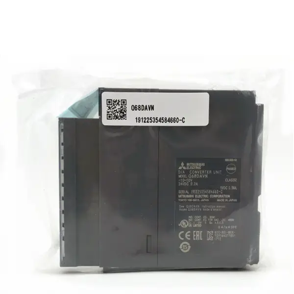 PLC Mitsubishi Melsec-Q Modulo di uscita analogico digitale Q68DAVN