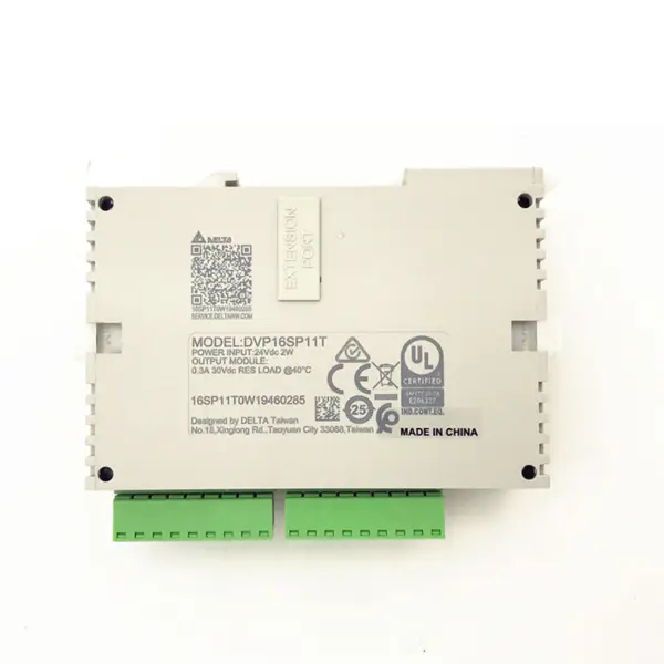 Delta DVP 16SP PLC Modulo di ingresso uscita digitale DVP16SP11T Pacchetto industriale Ect TW