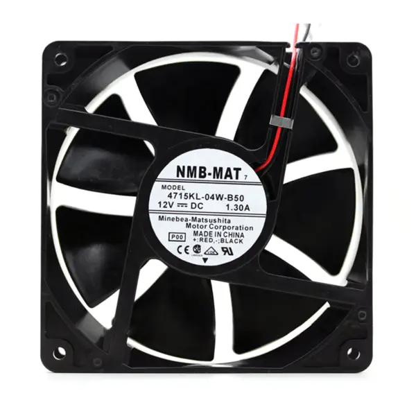 NMB 4715KL-04W-B50 12CM 12V 1.30A violenta ventola di raffreddamento del telaio ventola del server