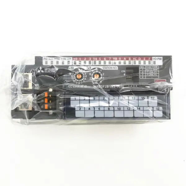 CC-Link IE Field Unità di uscita remota PLC di rete Mitsubishi NZ2GF2B1N1-16TE