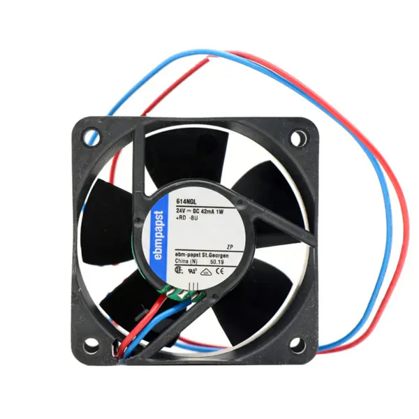 German ebmpapst fan 614NGL 24V cooling fan