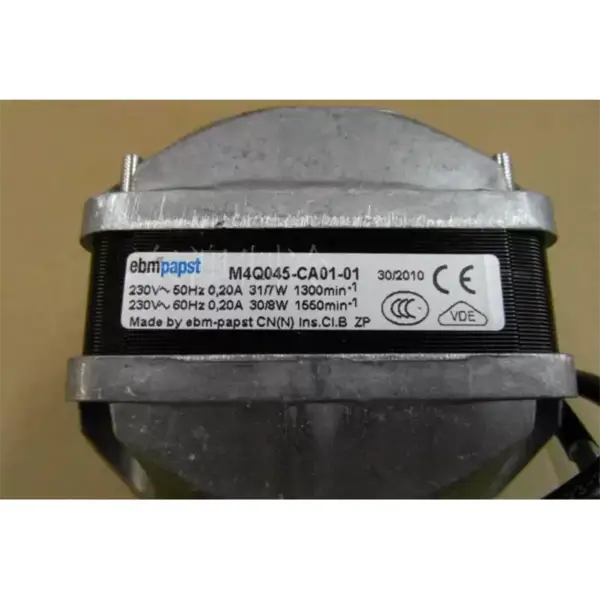 Ventilatore Ebmpapst M4Q045-CA01-01 230V ventola di raffreddamento Motore condensatore congelatore supermercato