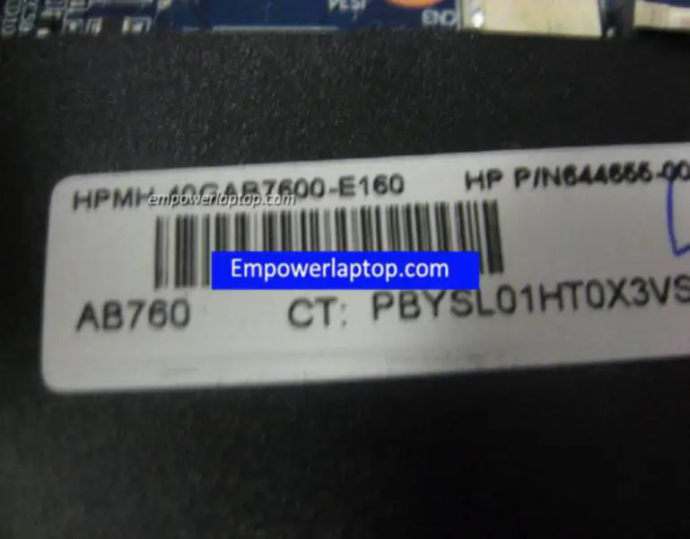 Scheda madre HP DV7-6000 645384-001