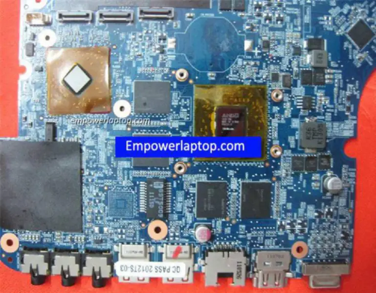 HP 645386-001 DV7 DV7-6000 A70M DSC HD6750 1G Scheda madre