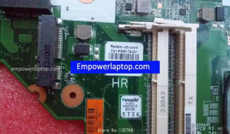 HP 646179-001 2000 CQ43 CQ57 6470 512m Scheda madre