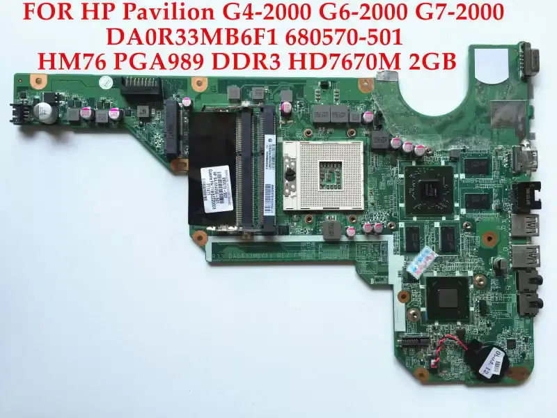 Scheda madre HP G4 G6 680570-501