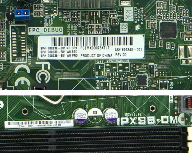 Scheda madre HP 699340-001 700239-001 IPXSB-DM