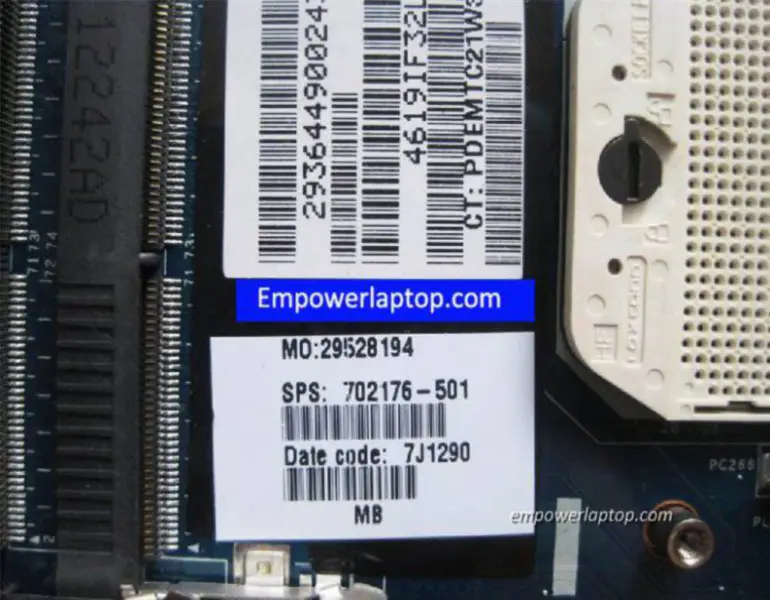 HP ENVY M6 702176-501 QCL51 Scheda madre LA-8714P