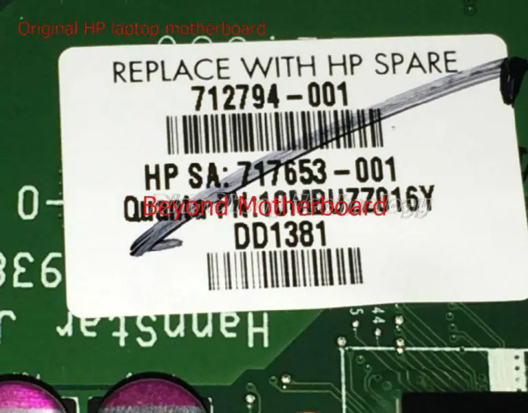 HP 712794-001 scheda madre per pavilion