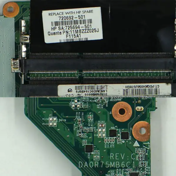HP 720692-501 720692-001 15 Scheda madre