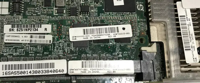 HP P440 RAID 4/2GB 749797-001 726823-001 784483-001 726815-001 Scheda array