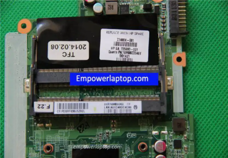 HP 15 15-E DA0R76MB6D0 734004-001 Scheda Madre