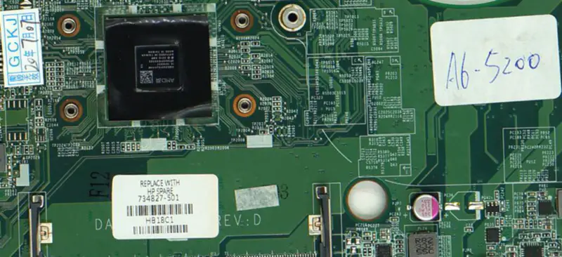 HP 15-N A6-5200 DA0U93MB6D0 734827-501 734827-001 734827-601 Scheda Madre