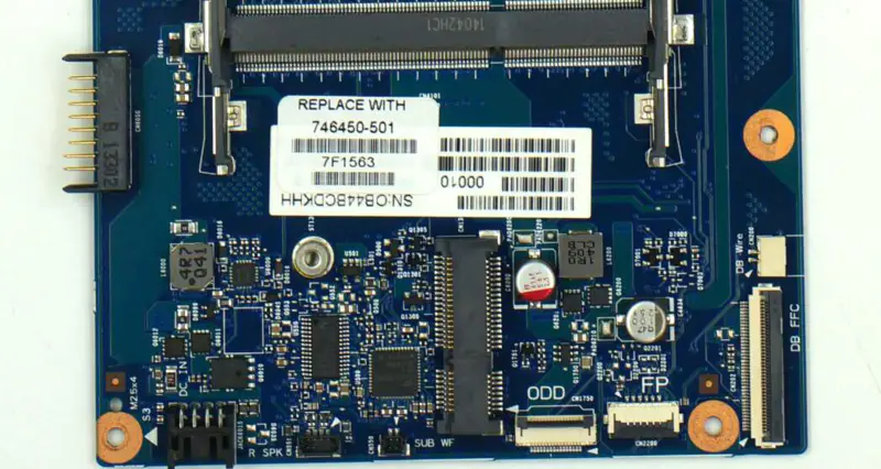 HP 17-J 746450-501 6050A2549501-MB-A02 Scheda madre