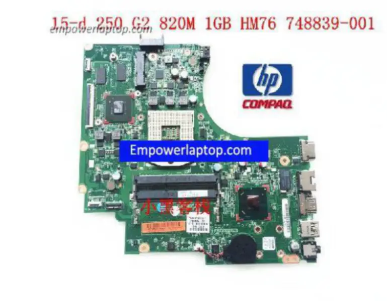 Scheda madre HP 15-D 250 G2 748839-001