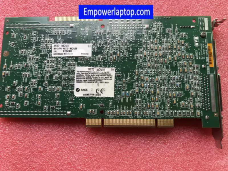 MATROX Meteor-Ⅱ MET2-MC/4/8F 751-0201 REV.A Scheda di acquisizione immagini