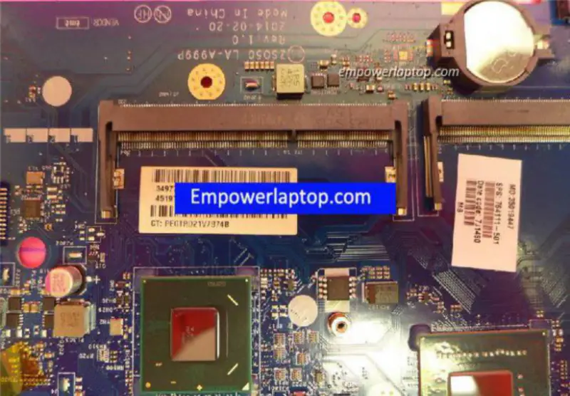 HP Touchsmart 15-R021NR 15-R 764111-001 764111-501 ZSO50 LA-A999P i3-3217U HM76 Scheda madre