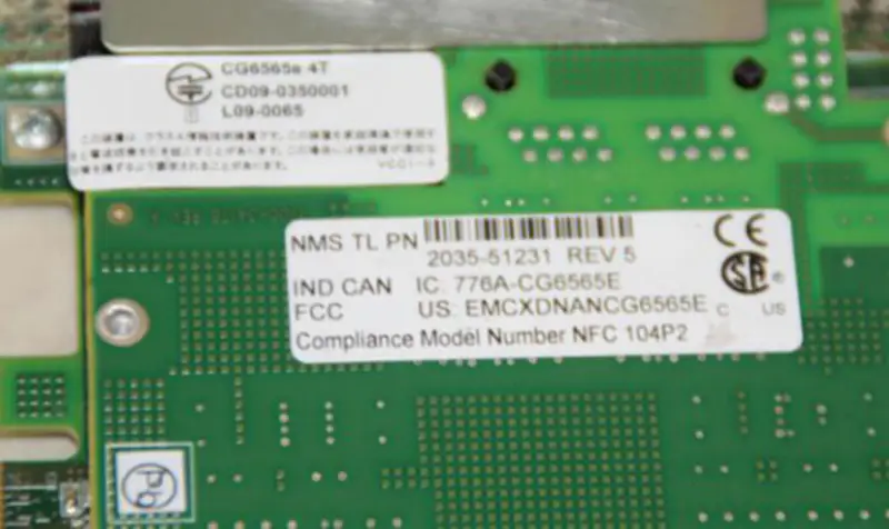 Scheda vocale NMS CG6565 4TE 776A-CG6565