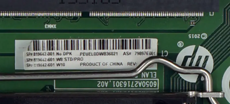 HP 798976-001 ProOne 600 G2 819642-001 Scheda madre
