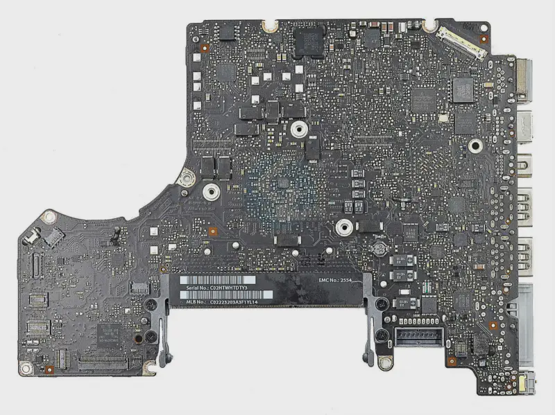 Macbook Pro A1278 820-3115-B MD101 MD102 Scheda madre con processore i5-3210M (anno 2012)