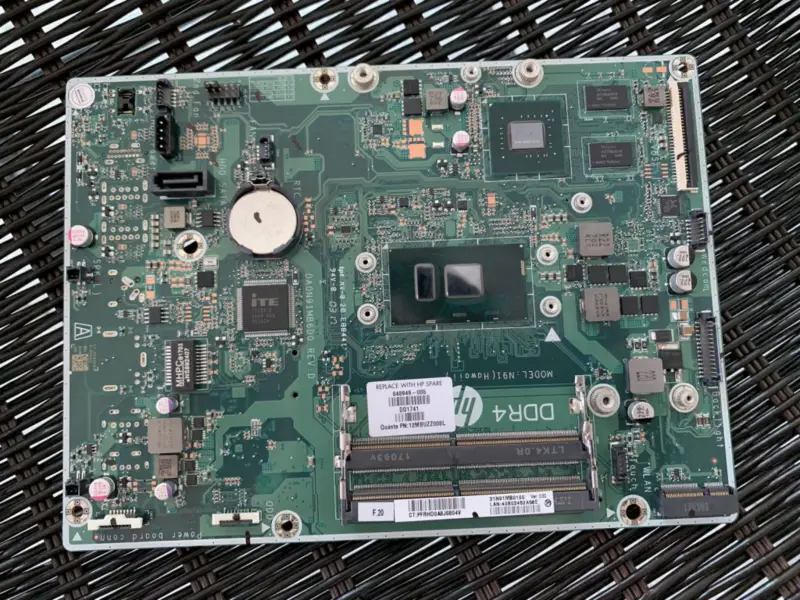 HP 24-G DA0N91MB6D0 848949-010 848949-610 Scheda madre I5-7200 con grafica dedicata