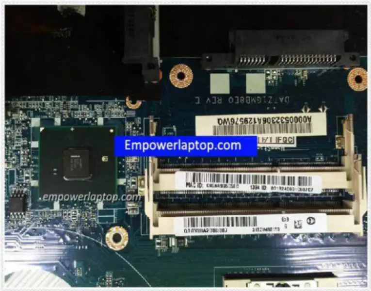 Scheda madre Toshiba FIT X505 A000053230