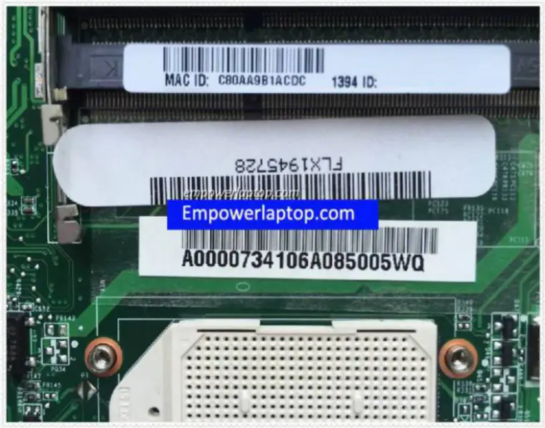 Scheda madre Toshiba Satellite L645