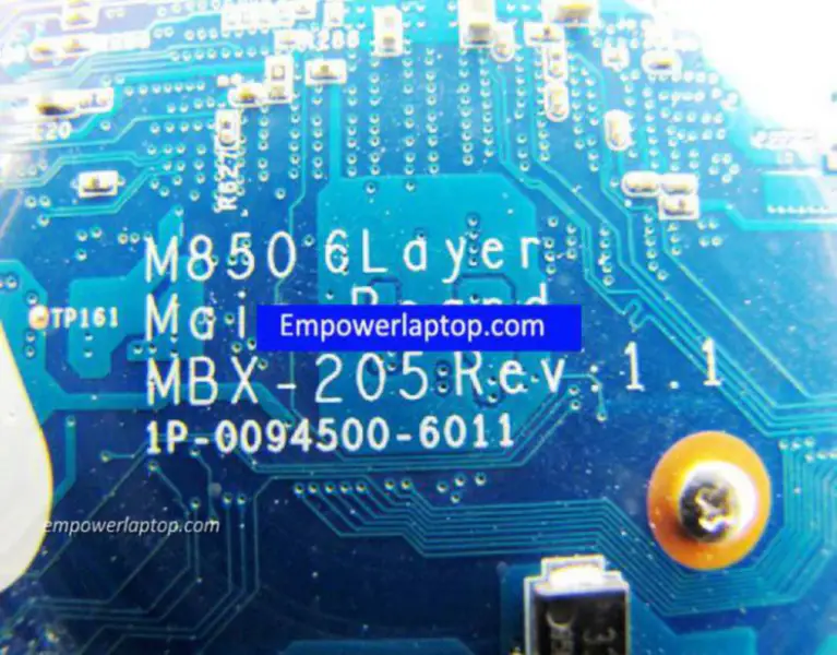 Sony A1730145A MBX-205 M850 1P-0094500-6011 Scheda madre