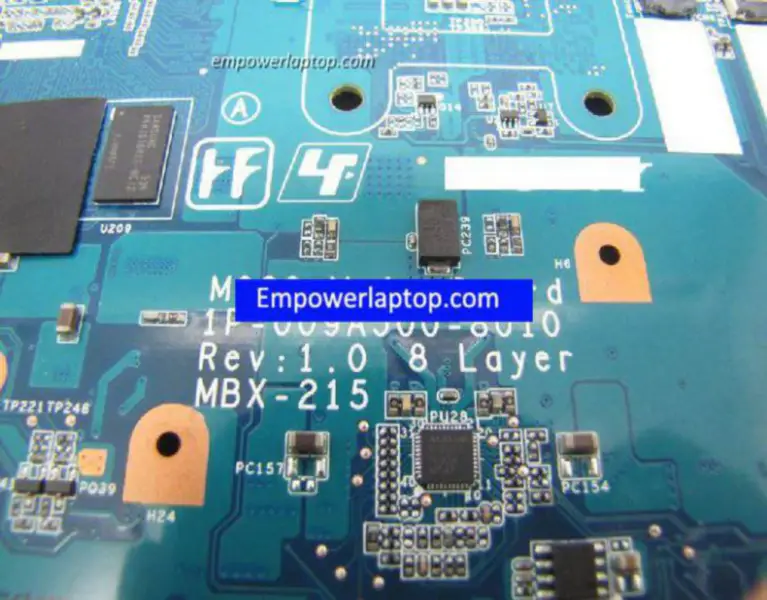 Sony A1765407A MBX-215 M930 1P-009AJ00-8010 Scheda madre a 8 strati
