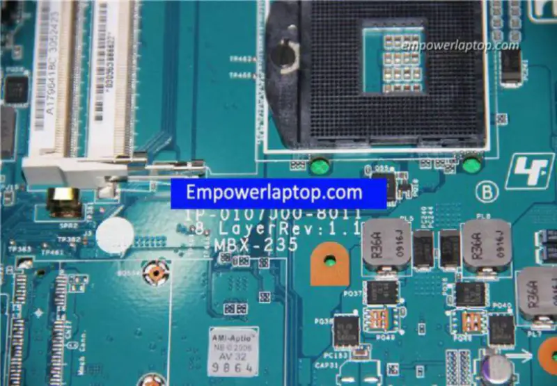 Scheda madre Sony MBX-235 M932 A1796418C 1P-0107J00-8011
