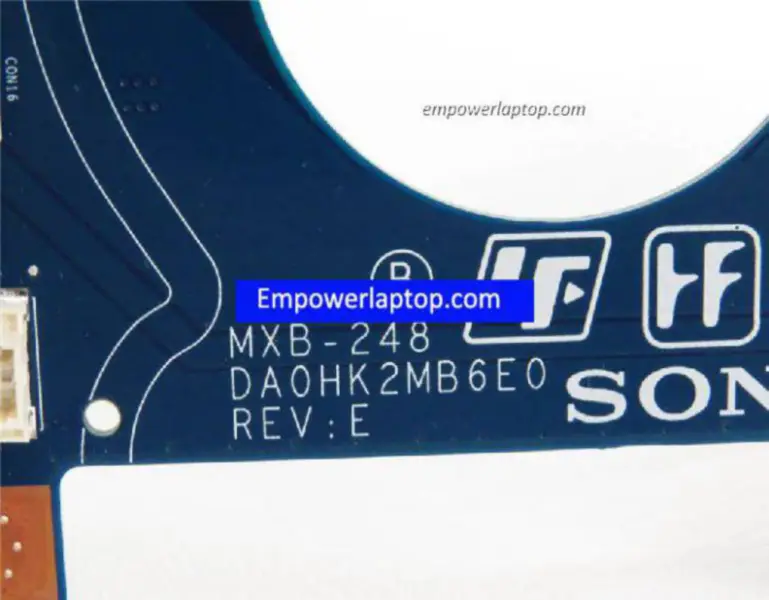 Scheda madre Sony MBX-248 A1827704A DA0HK2MB6E0