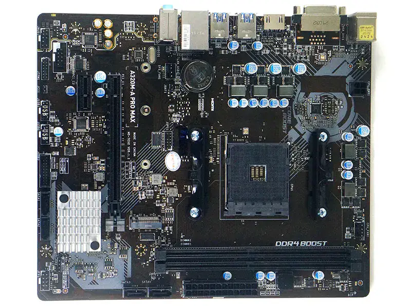 MSI A320M-A PRO MAX Scheda madre A320M MATX A320 DDR4 32G
