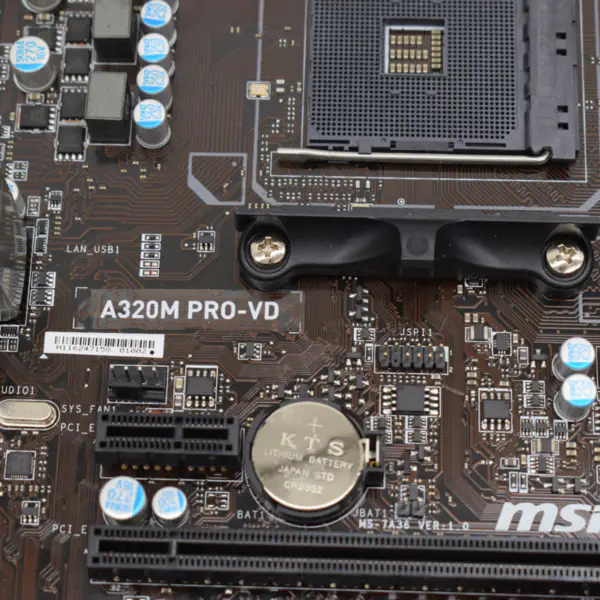 MSI A320M PRO-VD Scheda madre AM4 A320 DDR4 Sata3