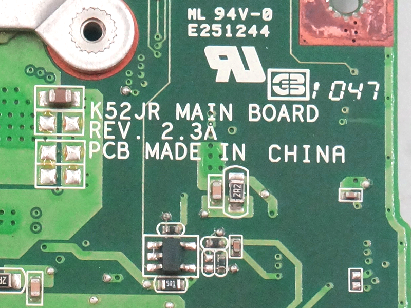 Scheda madre Asus A52J