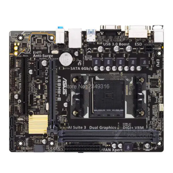 Asus A68HM-E Scheda madre Socket FM2+ FM2 DDR3